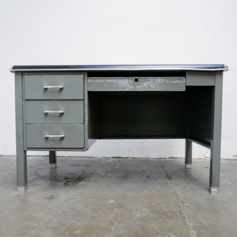 Industrieel vintage bureau