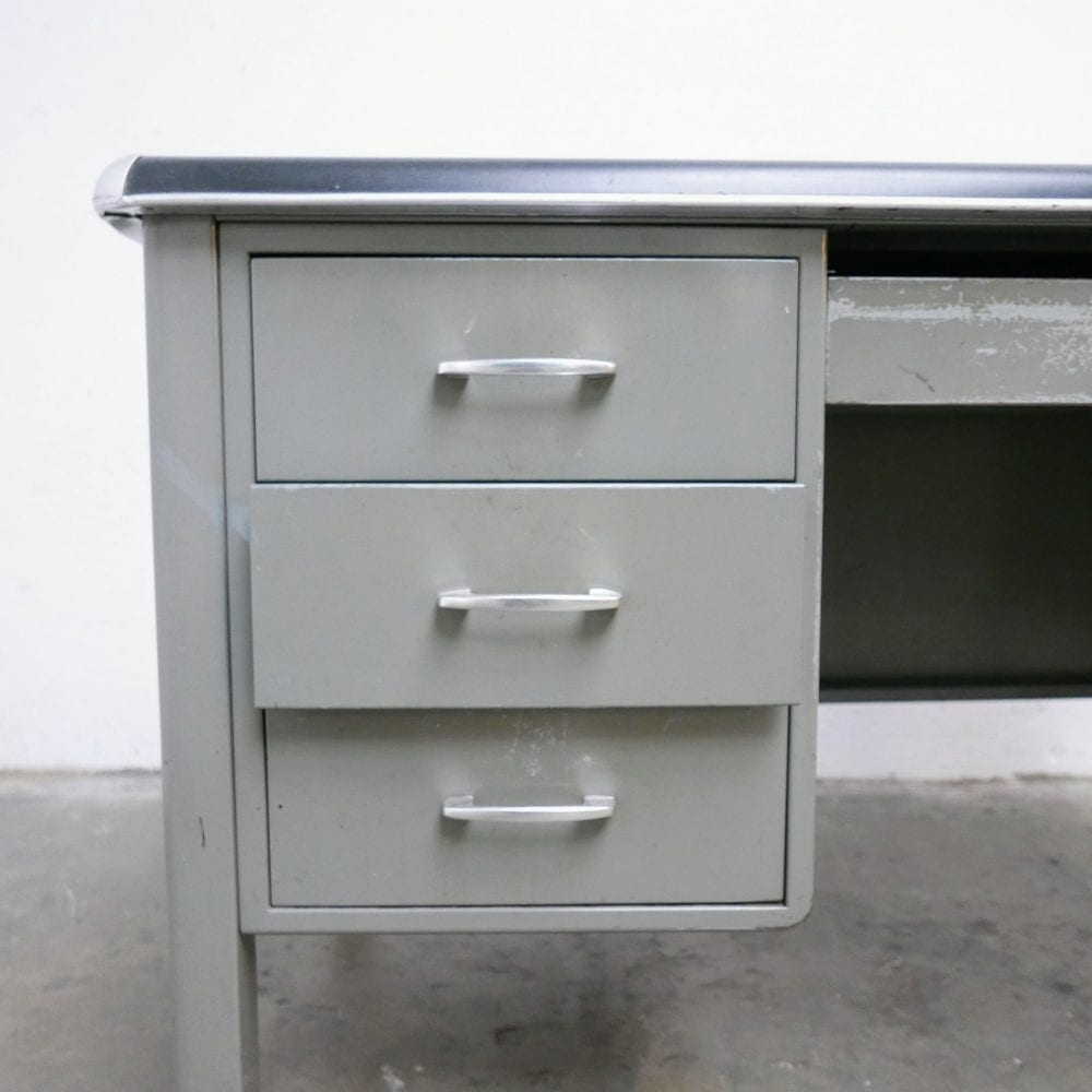 Industrieel vintage bureau