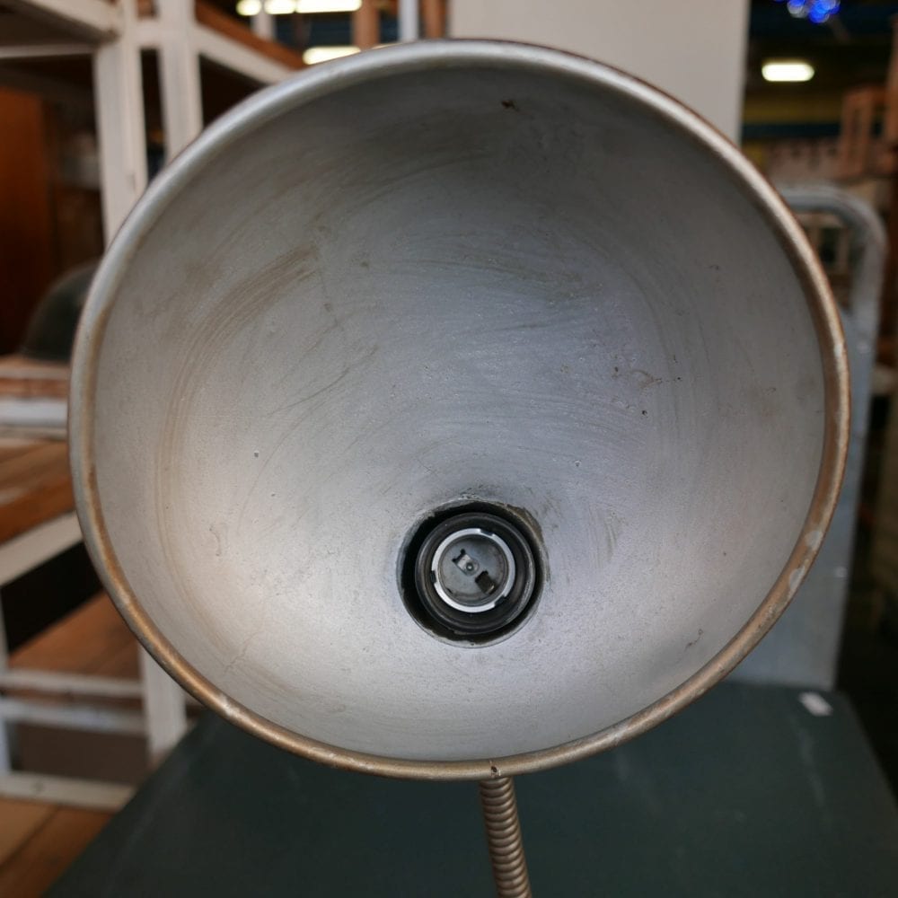 Vintage metalen bureaulamp