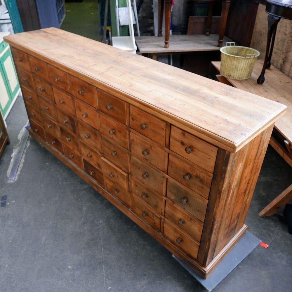 Houten dressoir ladekast