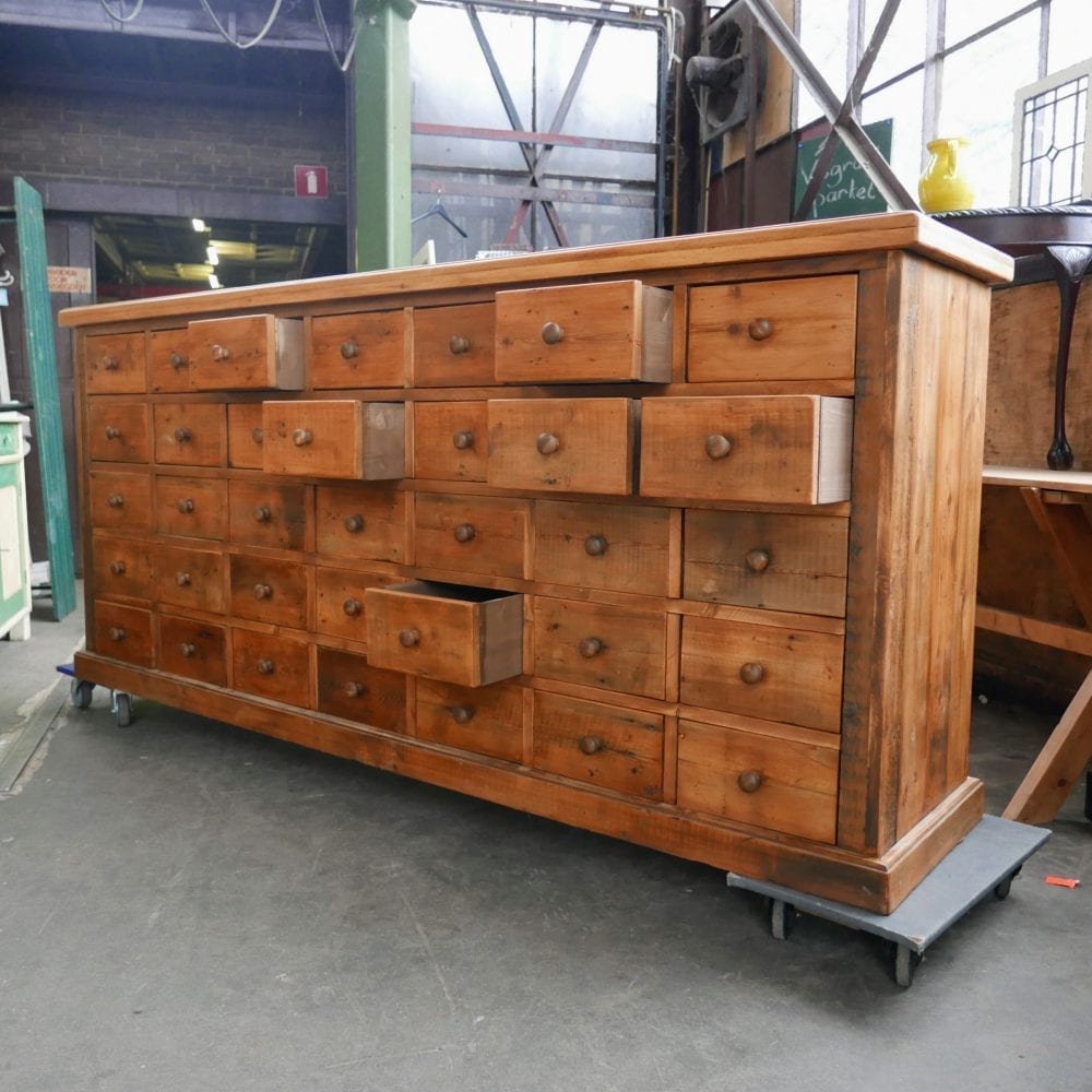 Houten dressoir ladekast