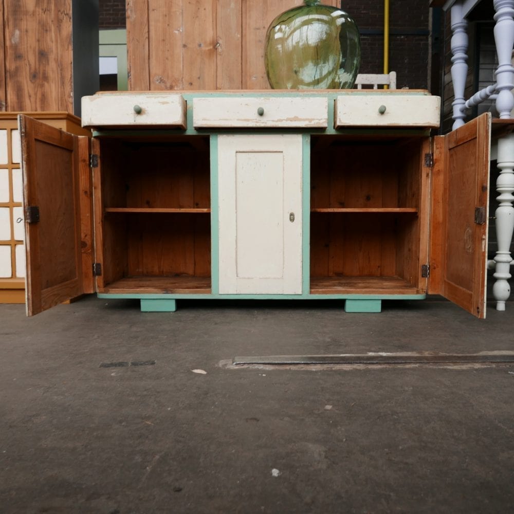 mint-wit dressoir