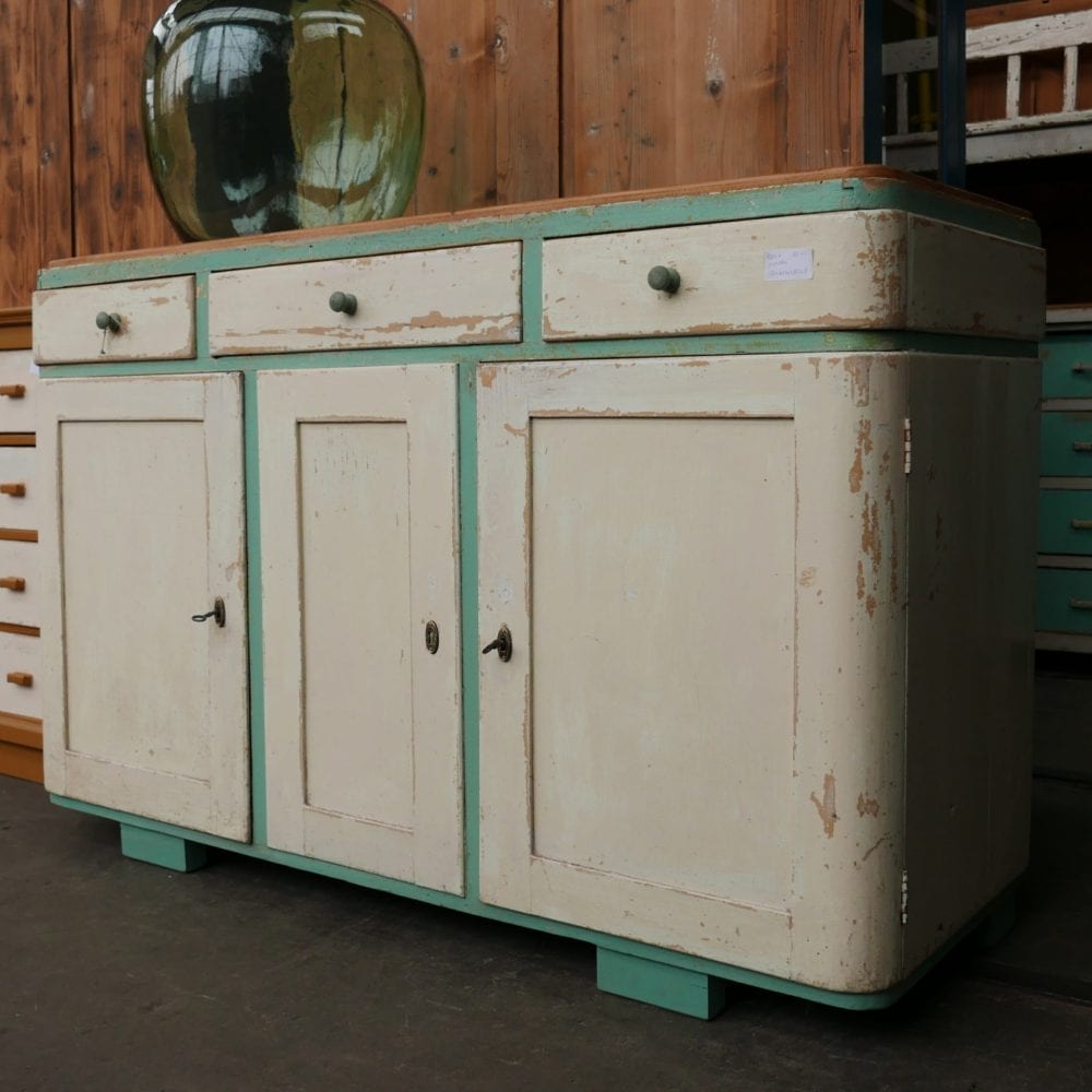 mint-wit dressoir