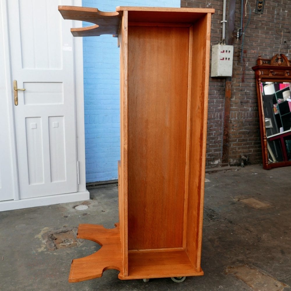 vintage houten bureau