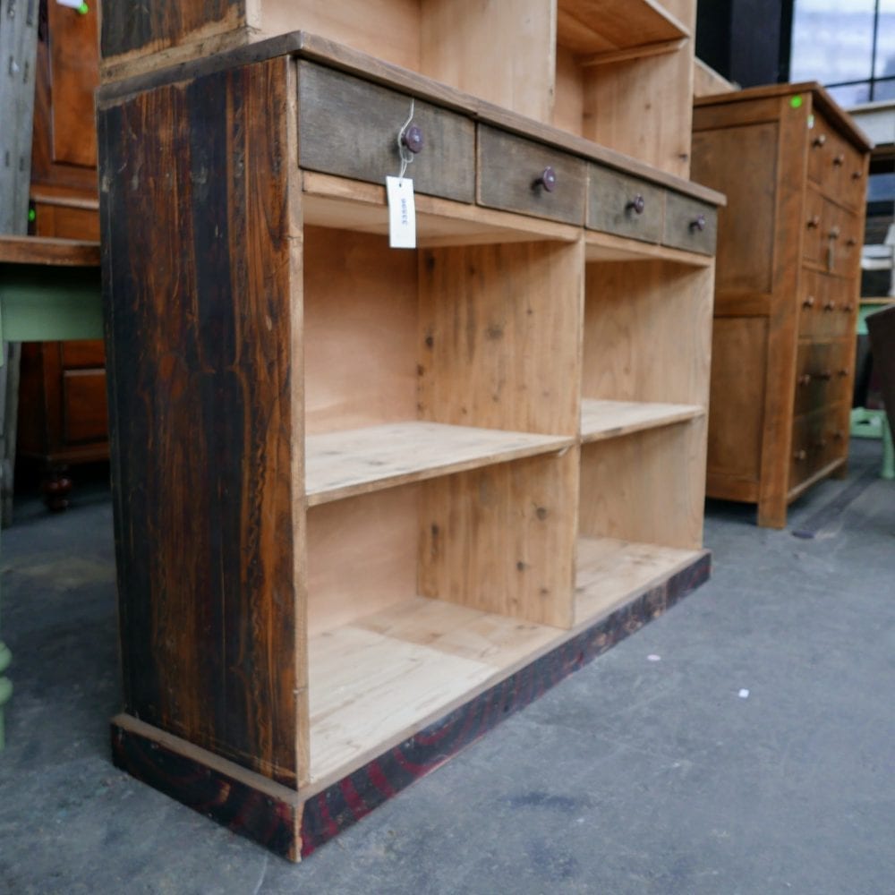 houten winkelkast