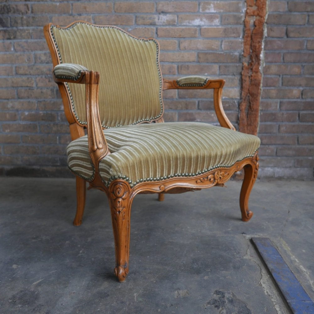 Barok louis XV vintage klassiek fauteuil