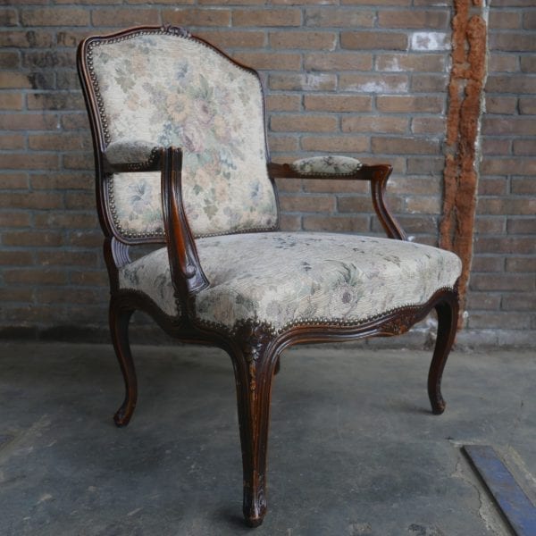 Barok louis XV vintage klassiek fauteuil