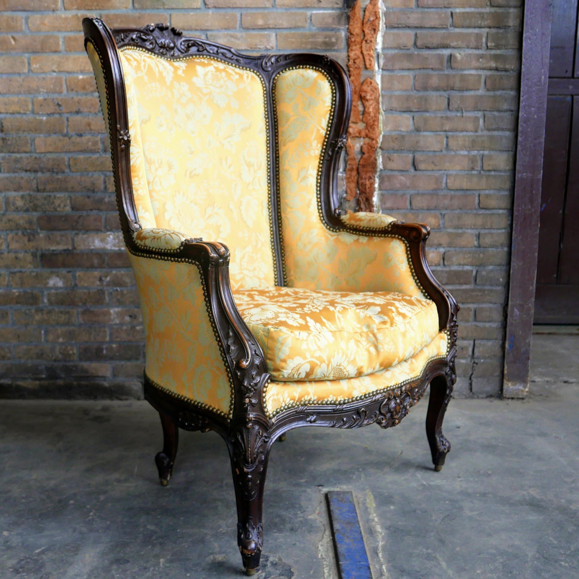 Missie Beïnvloeden Pellen Barok gele fauteuil » Van Dijk & Ko