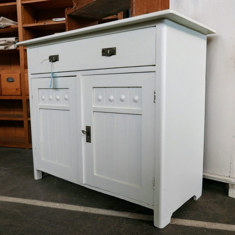 Witte commode