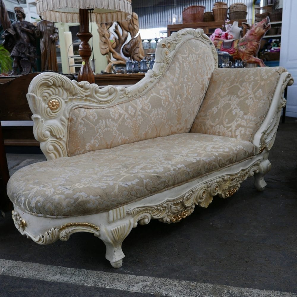 Barok chaise longue bank