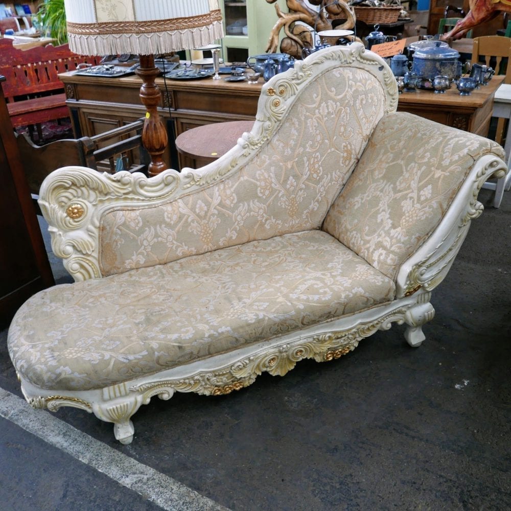 Barok chaise longue bank