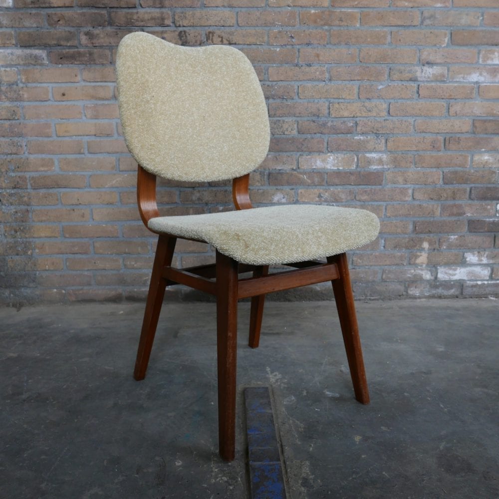 Eetkamer stoelen vintage retro