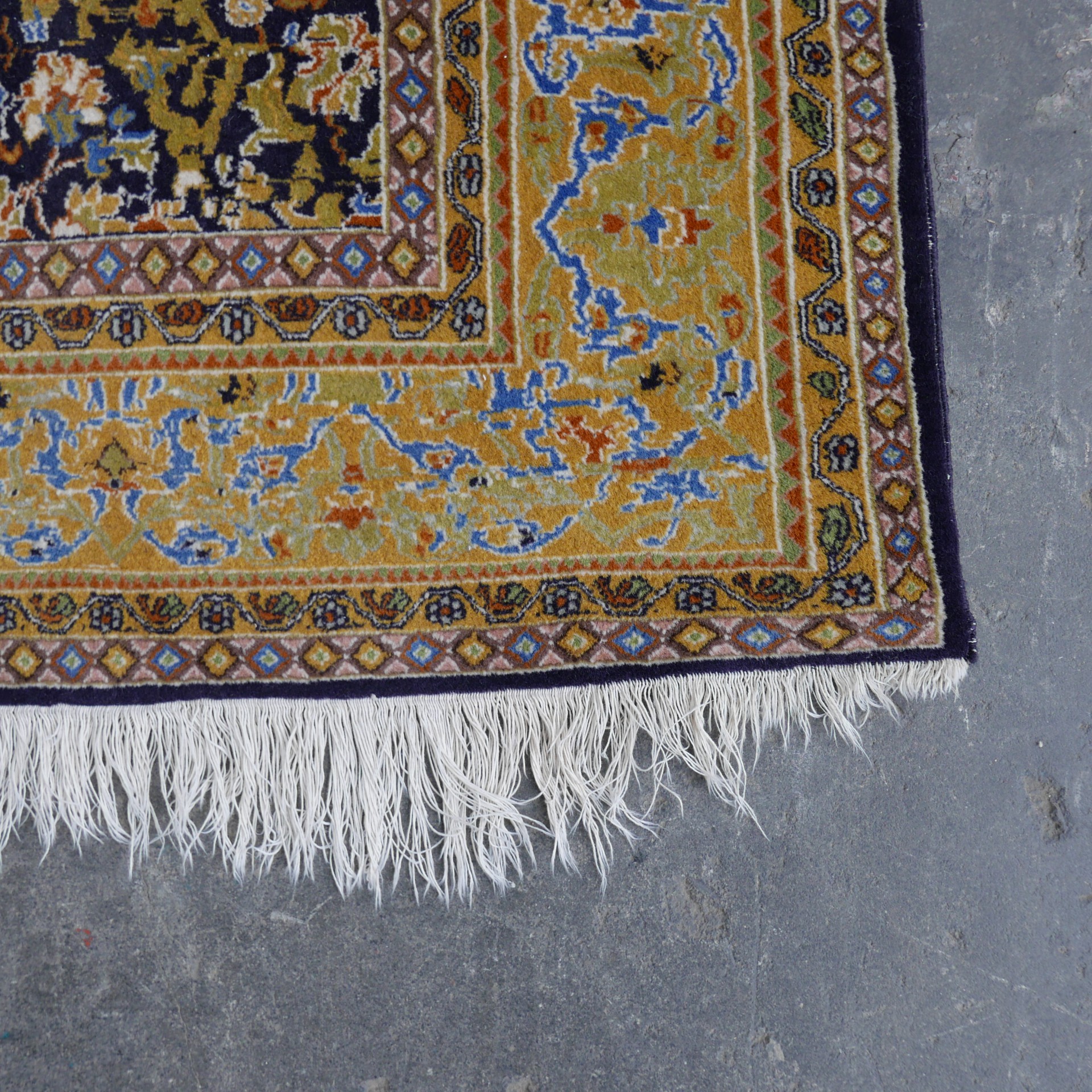 Perzisch tapijt geel » & Ko