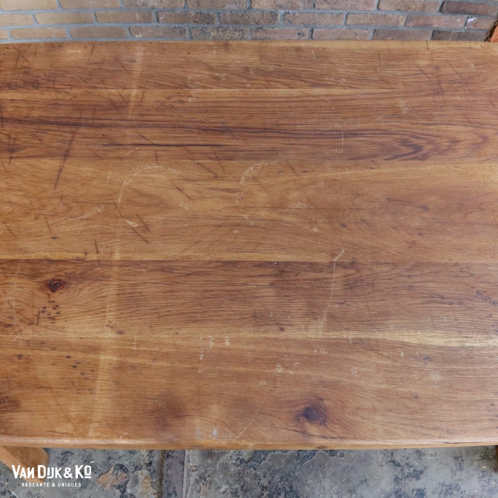 Houten slachttafel