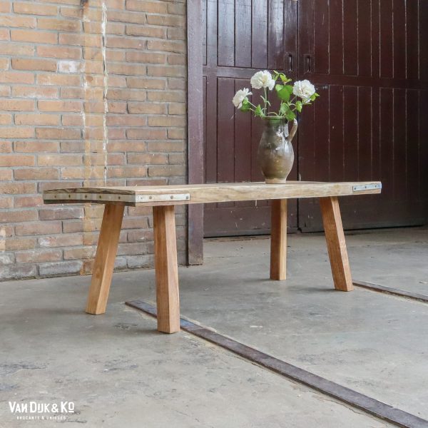 Lage houten slachttafel