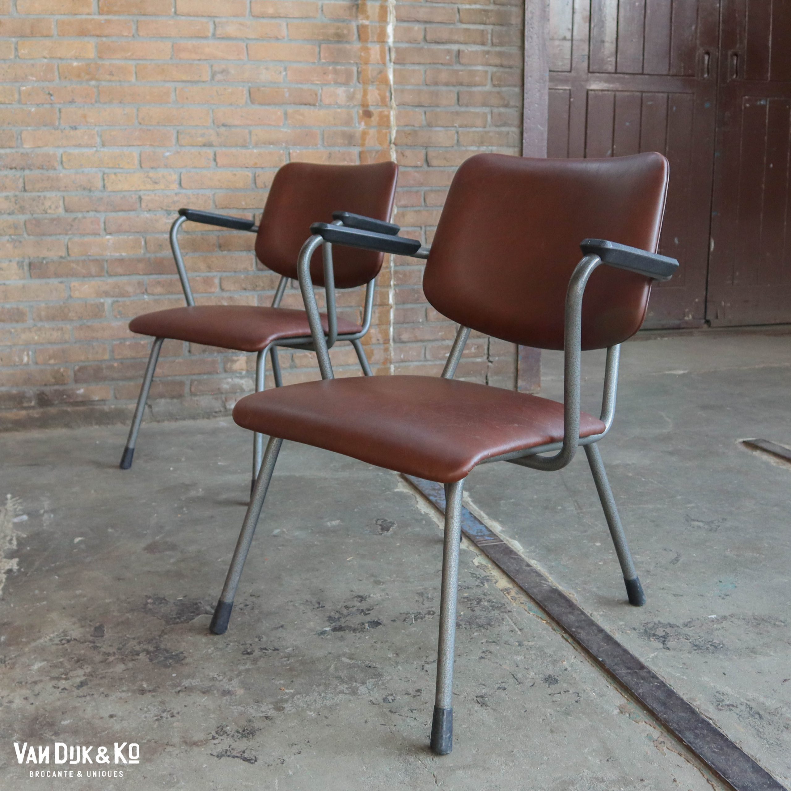 Bewust worden eenzaam alleen Vintage design stoel – Gispen » Van Dijk & Ko