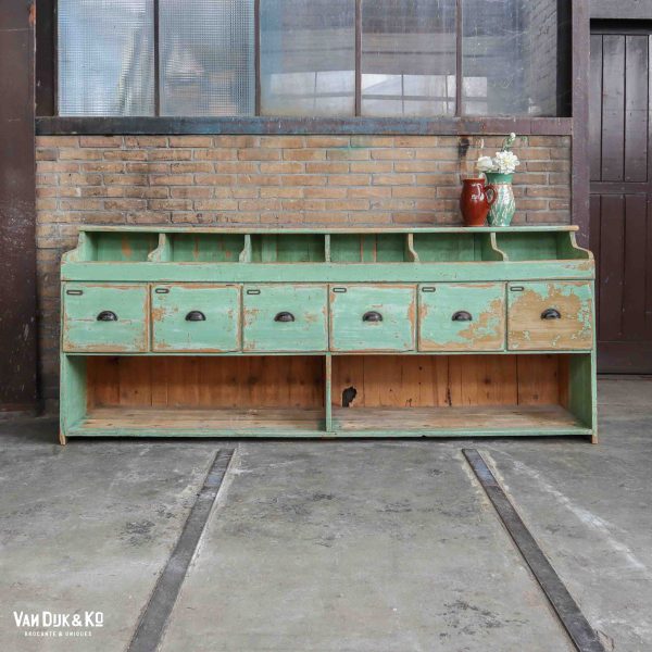 Brocante winkelkast / grutterskast