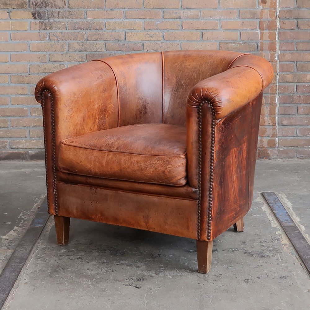 leren fauteuil