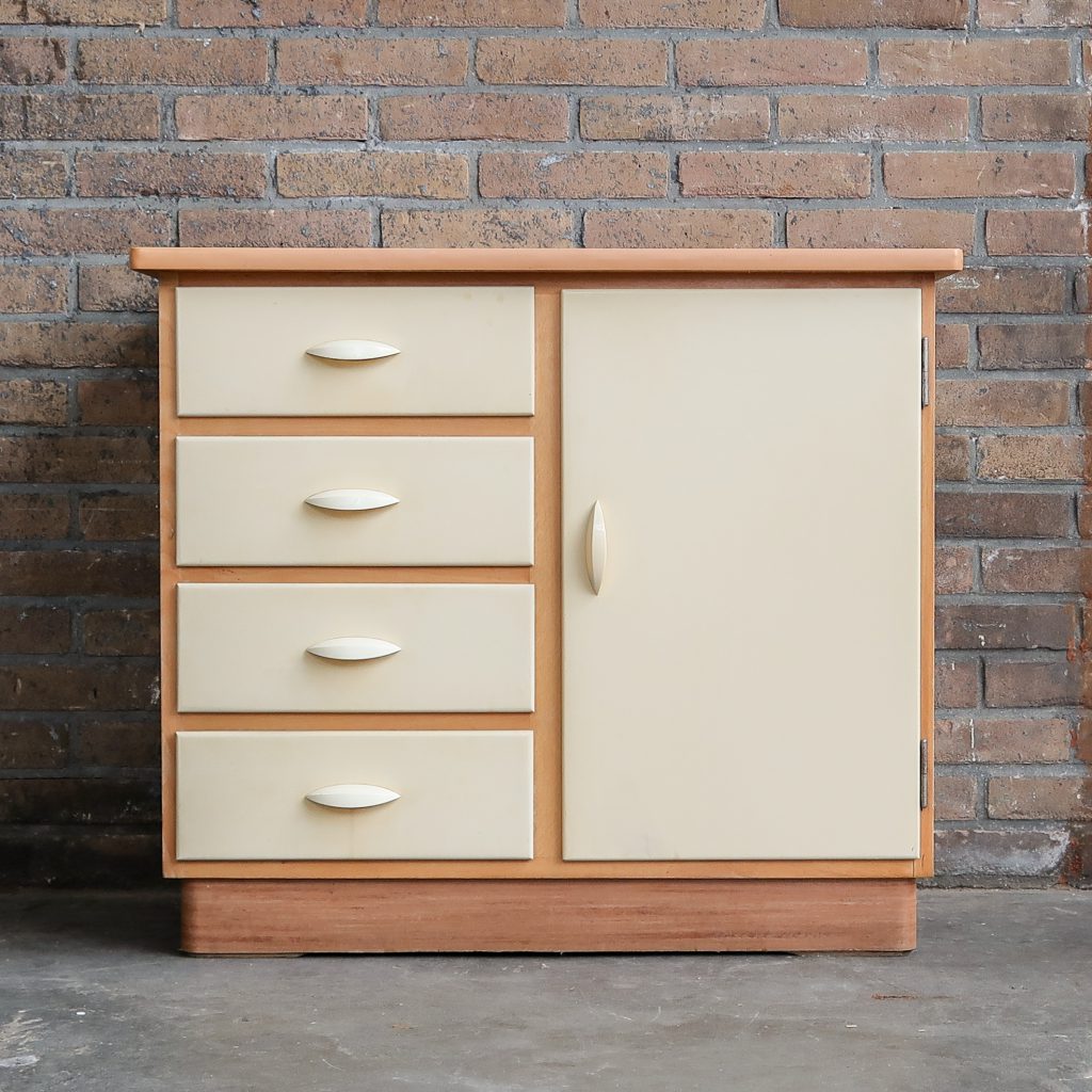 Vintage Dressoir Putzschrank Van Dijk Ko