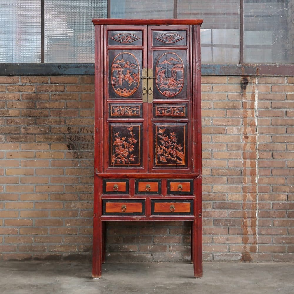 Vintage Chinese kast