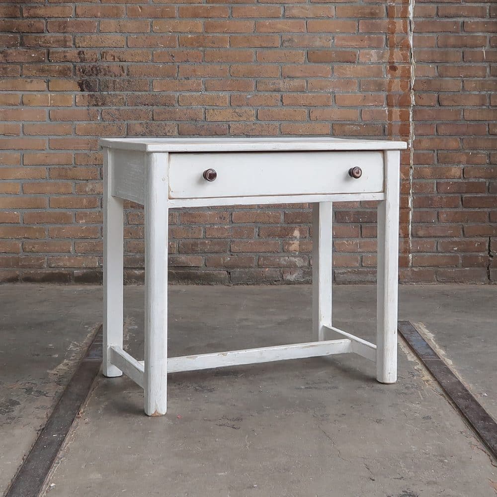 Brocante sidetable / bureautje