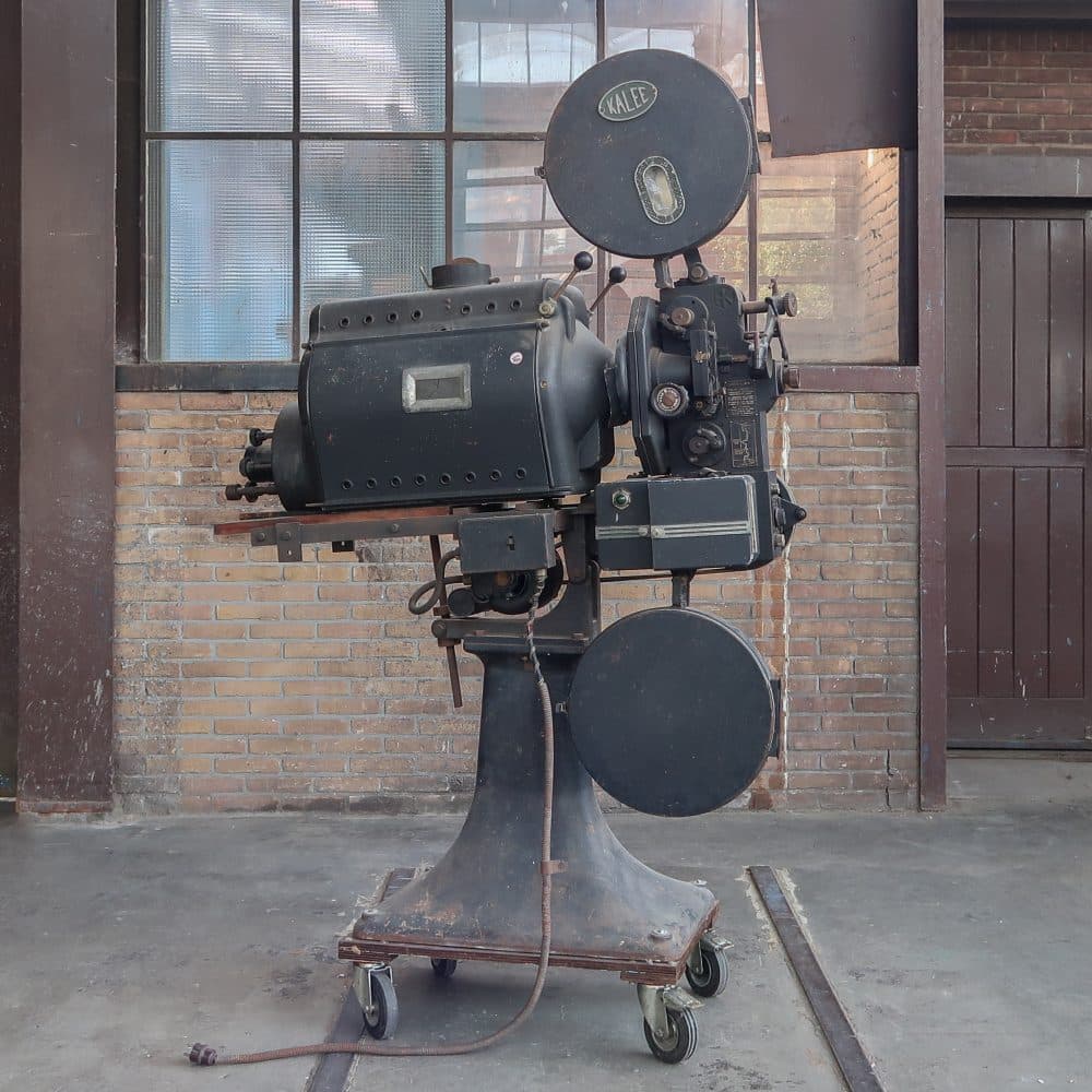 Oude filmprojector