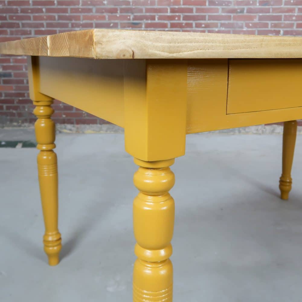 Landelijke eettafel met lades - Afbeelding 7