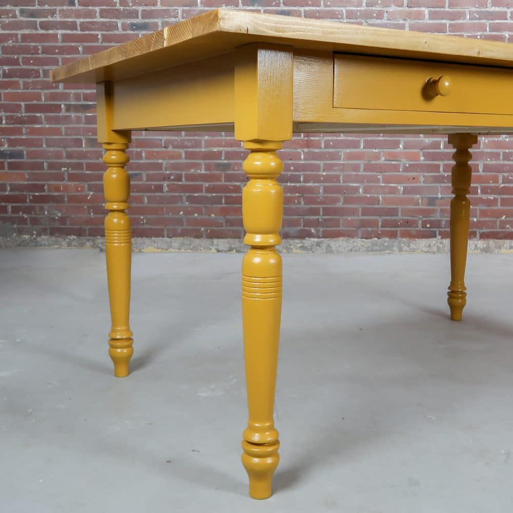 Landelijke eettafel met lades - Afbeelding 6